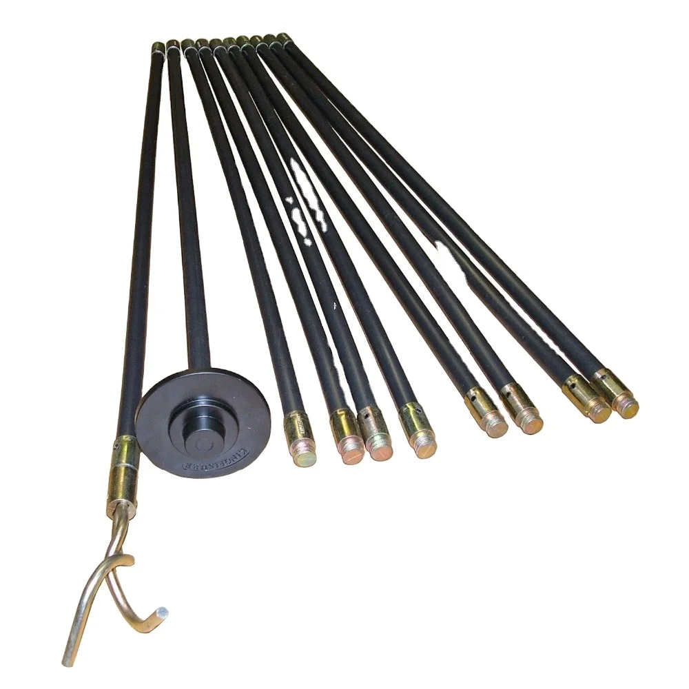 China Wholesale Supplier 12PCS Chimney Connecting Drain Rod Set