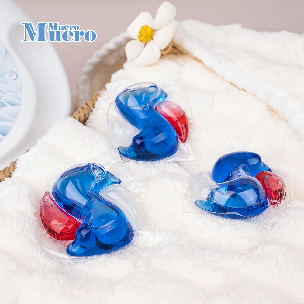 3 In 1 3d Laundry Beads Anti Dust Mites Capsule Anti-Bacteria Condensed Detergent Liquid Pod