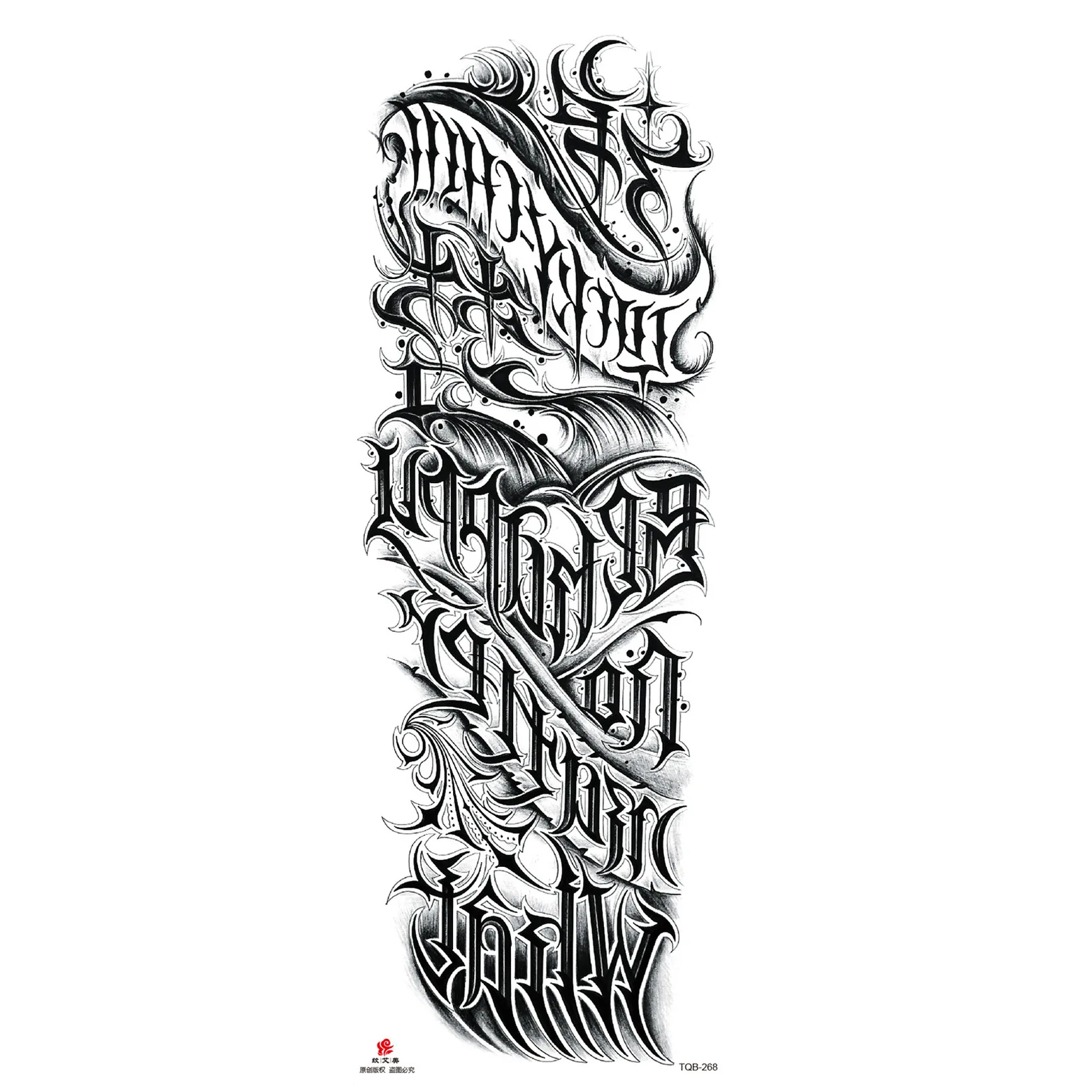 halloween decor custom  arm tattoo temporary halloween tattoo sticker