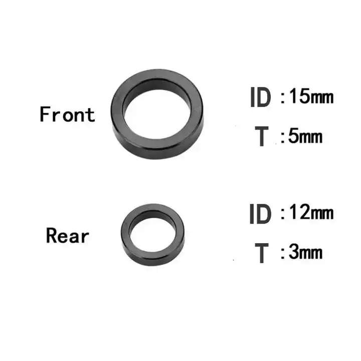 2024 Hub Adapter Change 100x15 to 110x15 142x12 to 148x12 110 148 Hub Spacer Washer 6 Bolt standard Thru Axle 15mm