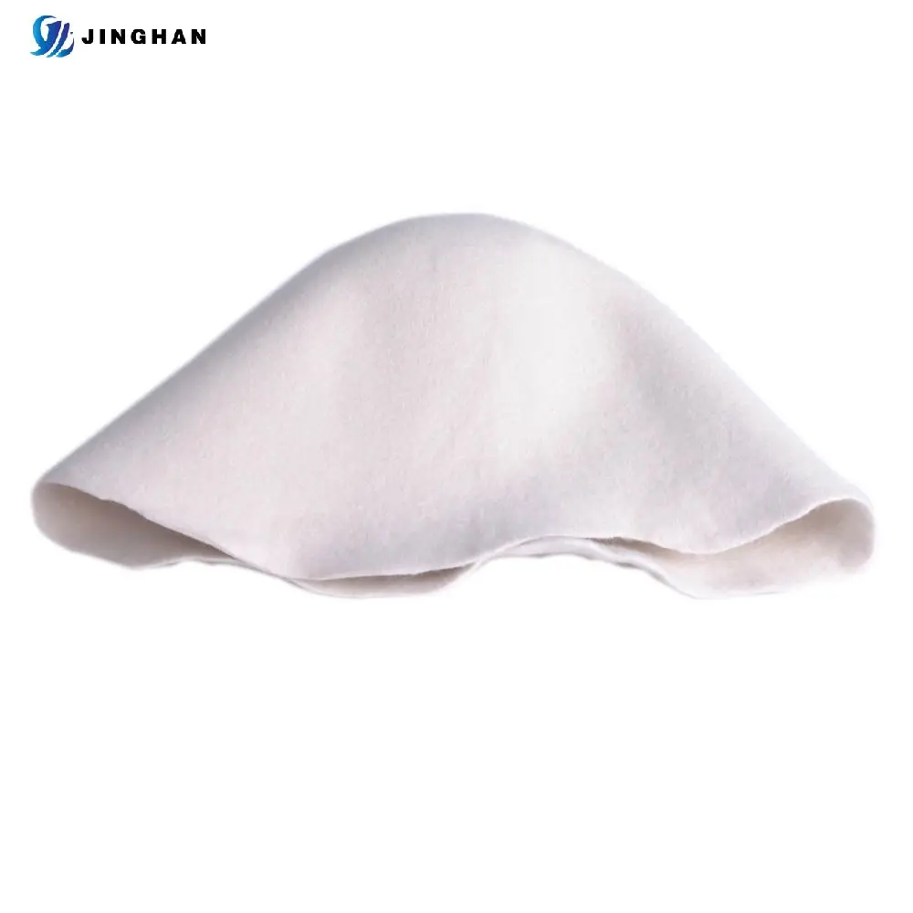 Wholesale Hats Semi-products 100% Wool Felt High Quality Felt For Manufacturing Hats Caps