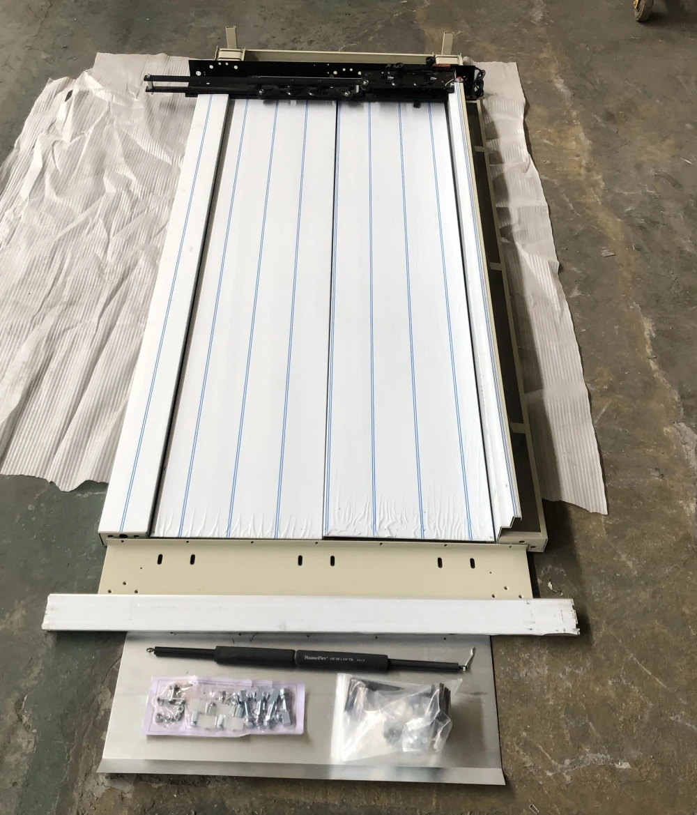 Zowee 700mm Side Opening Stainless Steel Elevator landing Door 304 st.st. sel-com type for Passenger lift