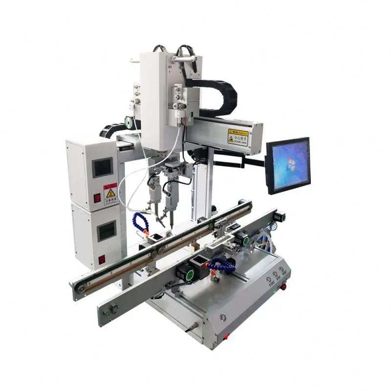 Full automatic production line soldering machine with line with PC
