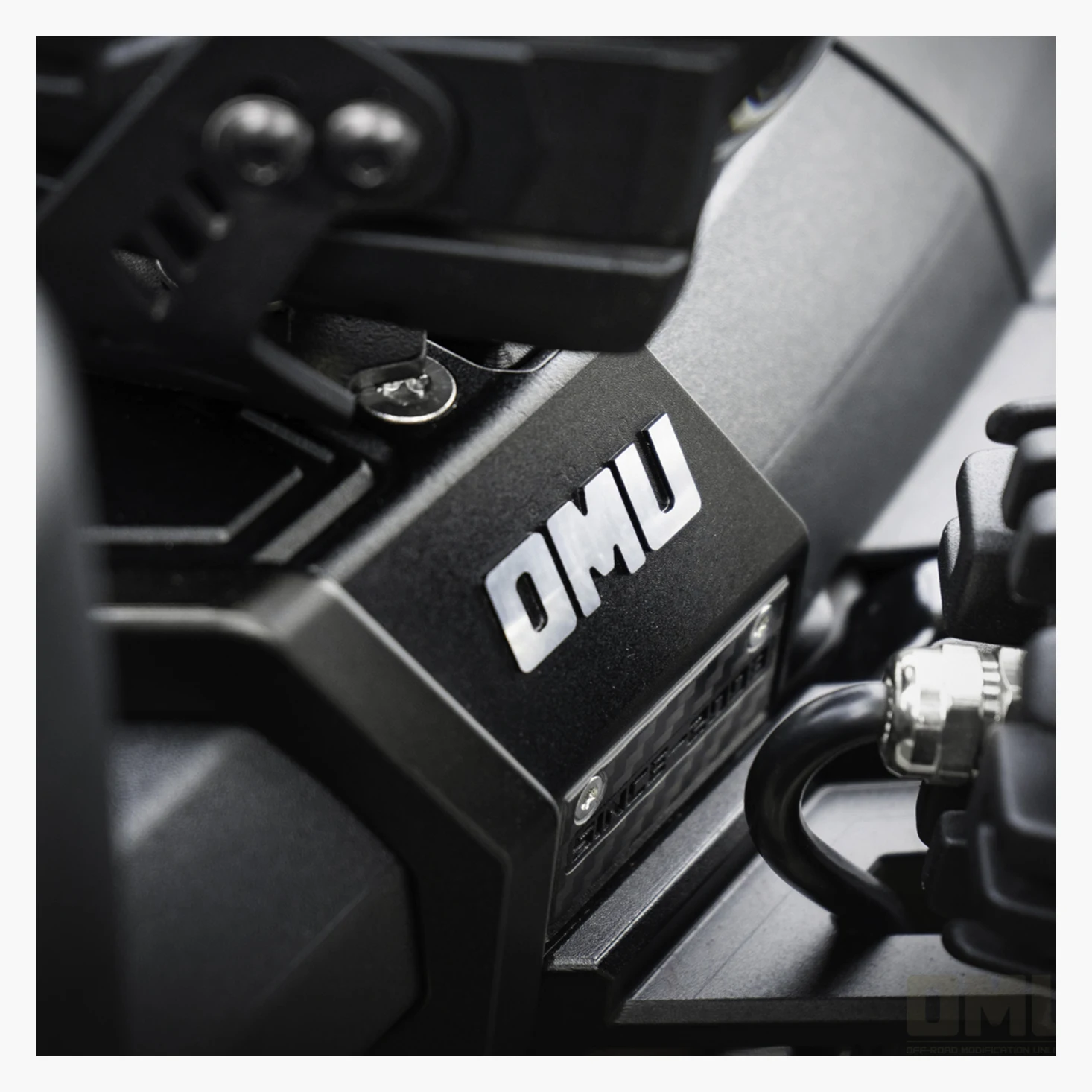 OMU A Pillar Light Holder Spot Light Holder for Ford Bronco 4x4 accessory Aluminum&carbon fiber light holder maiker manufacturer