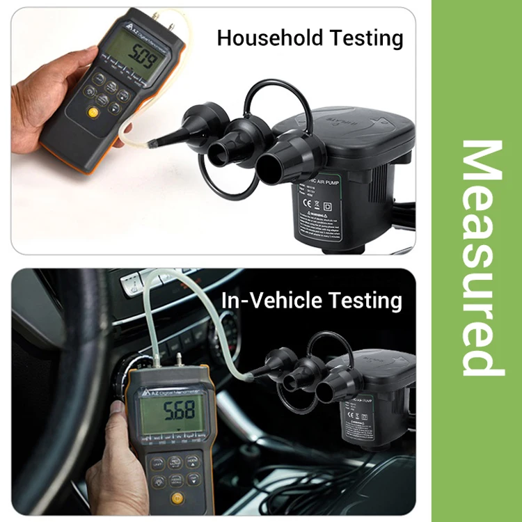 Portable Mini Electric Air Pump Home Car Dual-purpose Pump Inflatable Inflator For Air Matress Sofa Pvc Inflatable Products