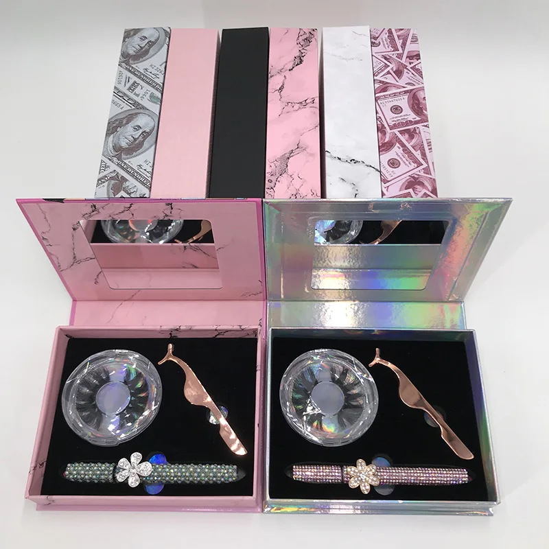 Норковые ресницы оптом 3d оптовый поставщик 25 мм настоящие сибирские искусственные трафареты Магнитный чехол для