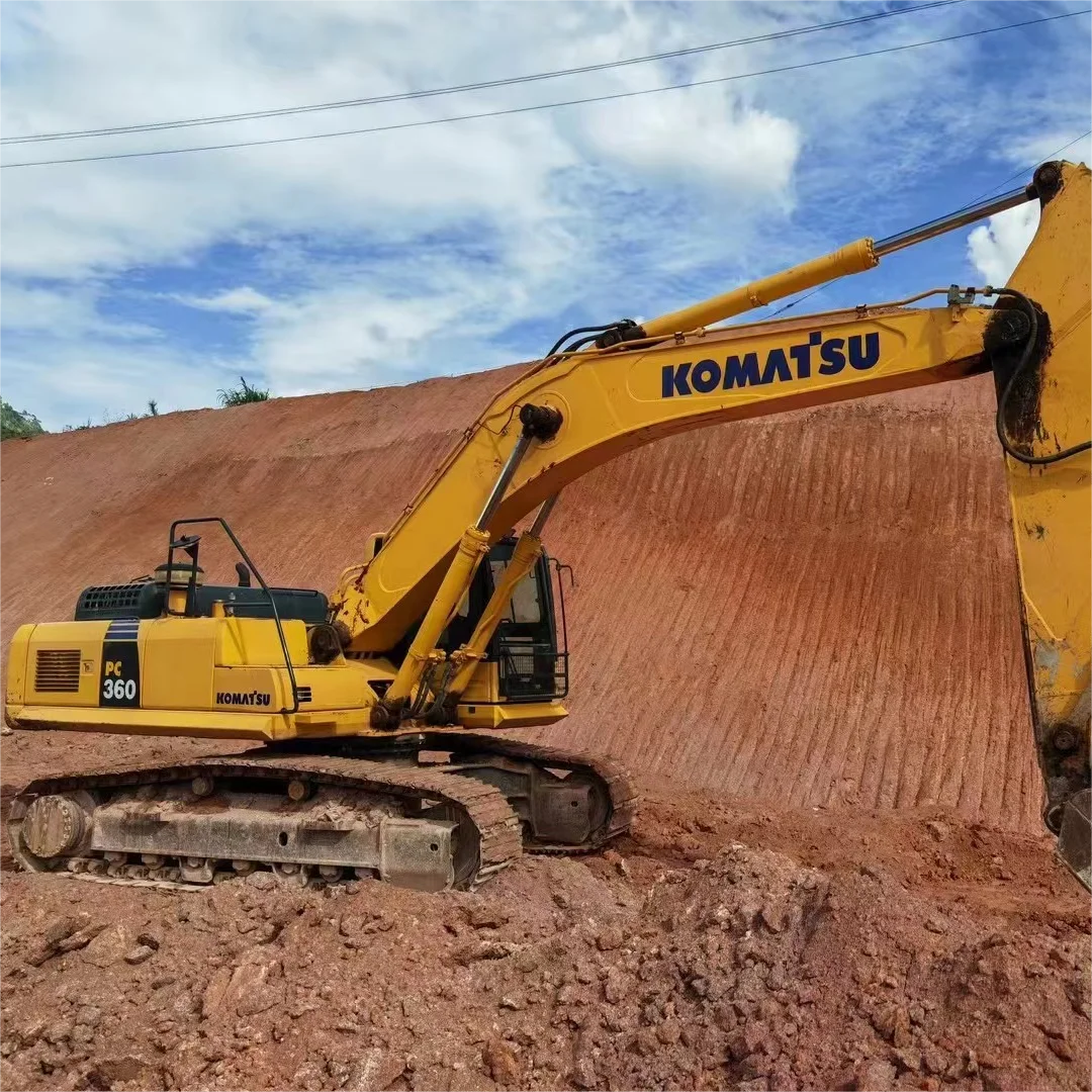Shipping 7-10 Days Used Komatsu Excavator PC360-8 33 Tons of Large Construction Excavator Operation Is Simple, Fast Efficiency