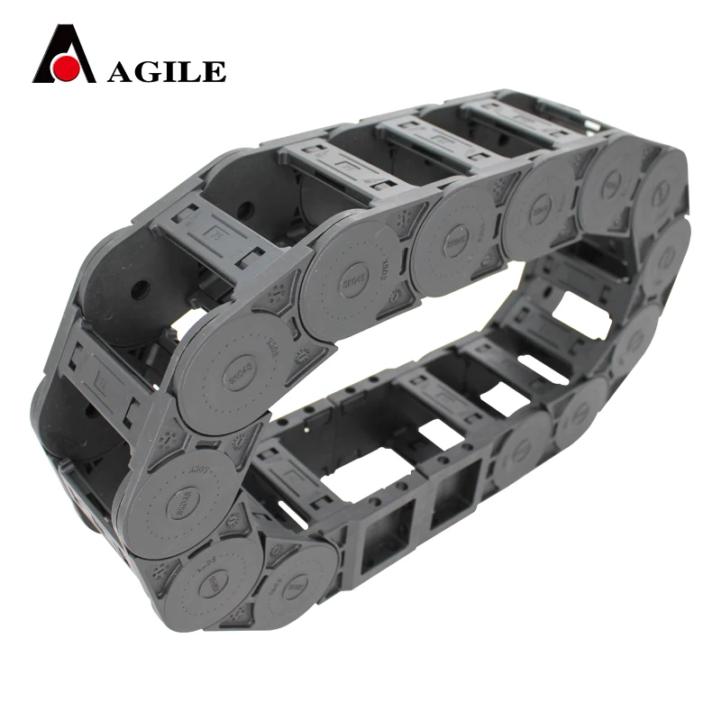 
45*75 mm SK open type nylon openable cable chain 