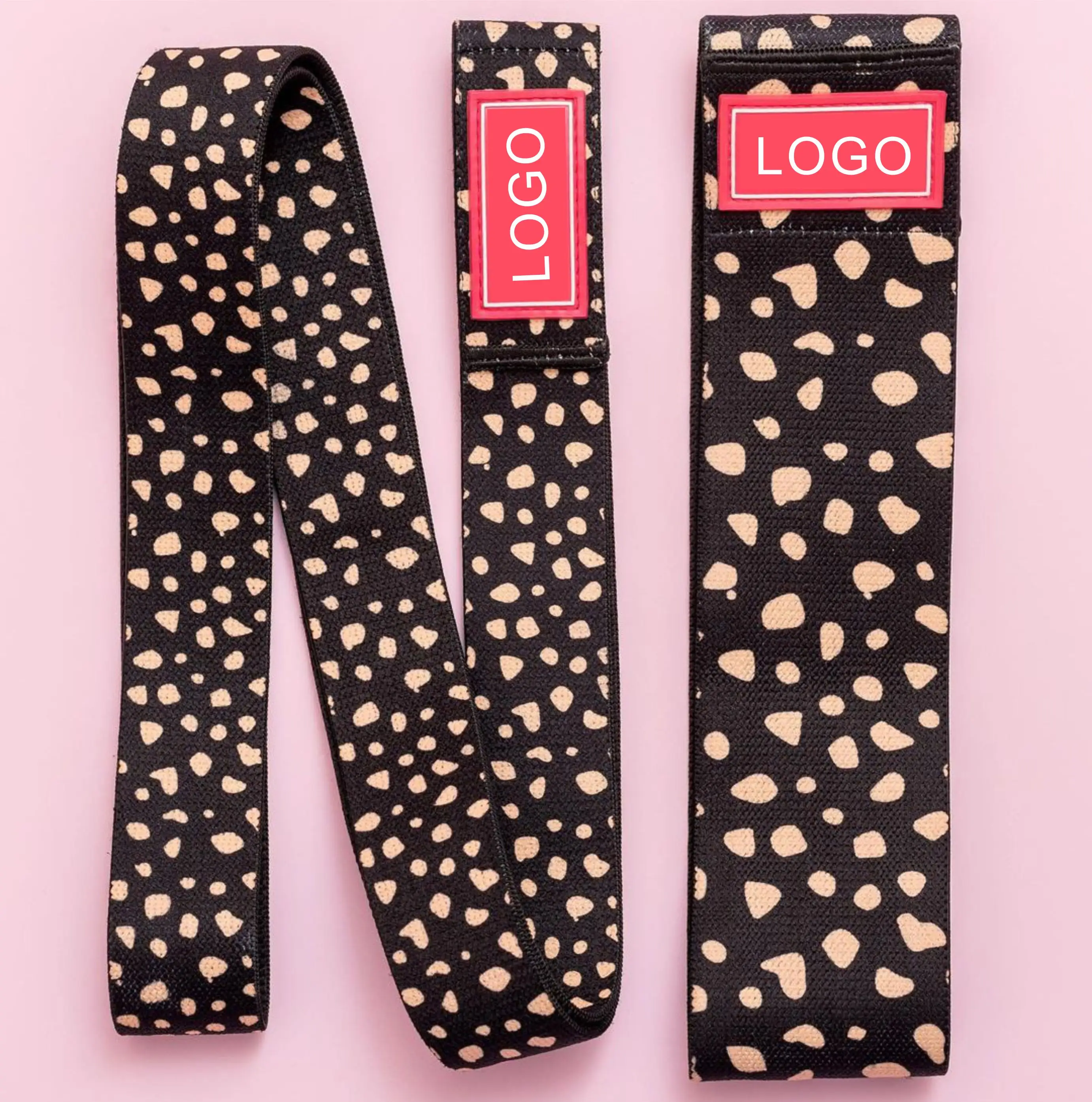 
Hip Booty Home glute band Fabric Resistance Bands for Legs 