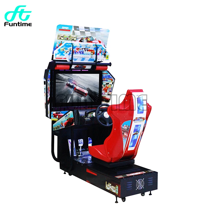 2023 New High Quality Full Motion Furious Speed Simulation Arcade Racing Car Game Machine Driving Cars Simulator Games