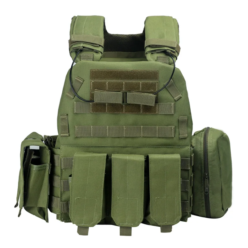 Tactical Vest Combat Training Adjustable Modular Paintball Safety Vest