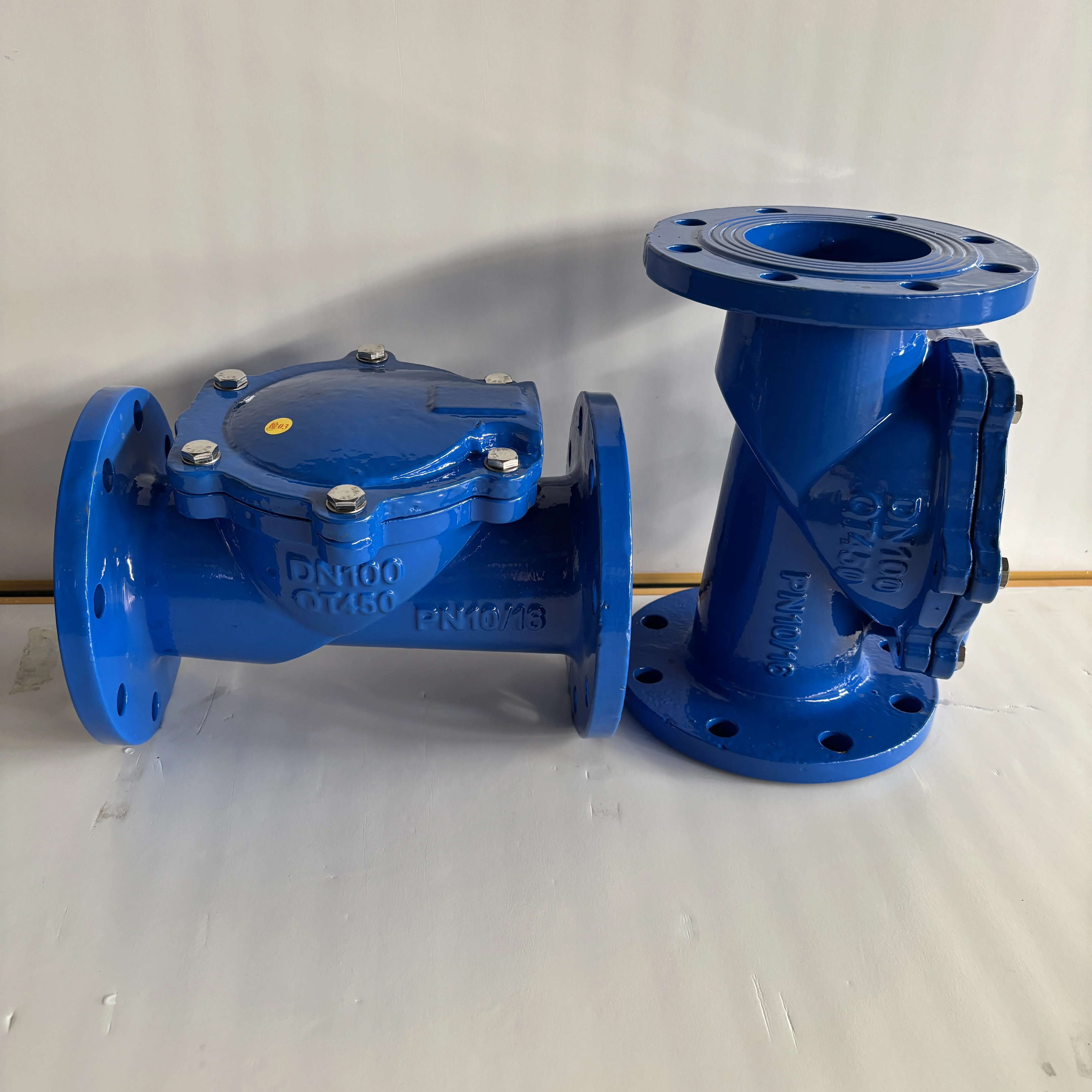 High-Temperature Rubber Plate Check Valve Manual Hydraulic Power for Water Ball Gate Butterfly Diaphragm Control Structure