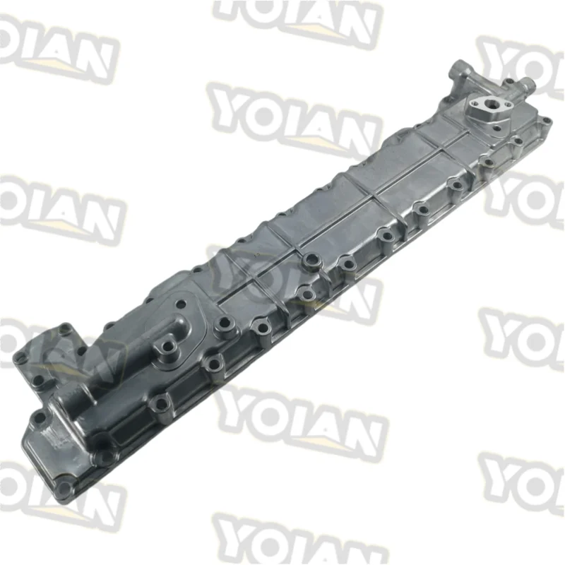 Excavator Engine Oil Cooler 6BD1 EX200-1 Oil Cooler Cover for Isuzu