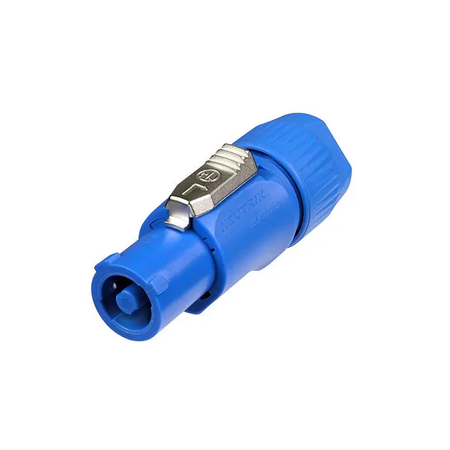 NAC3FCA Straight Blue 1 Position Polyamide 20 Current Rating Connector