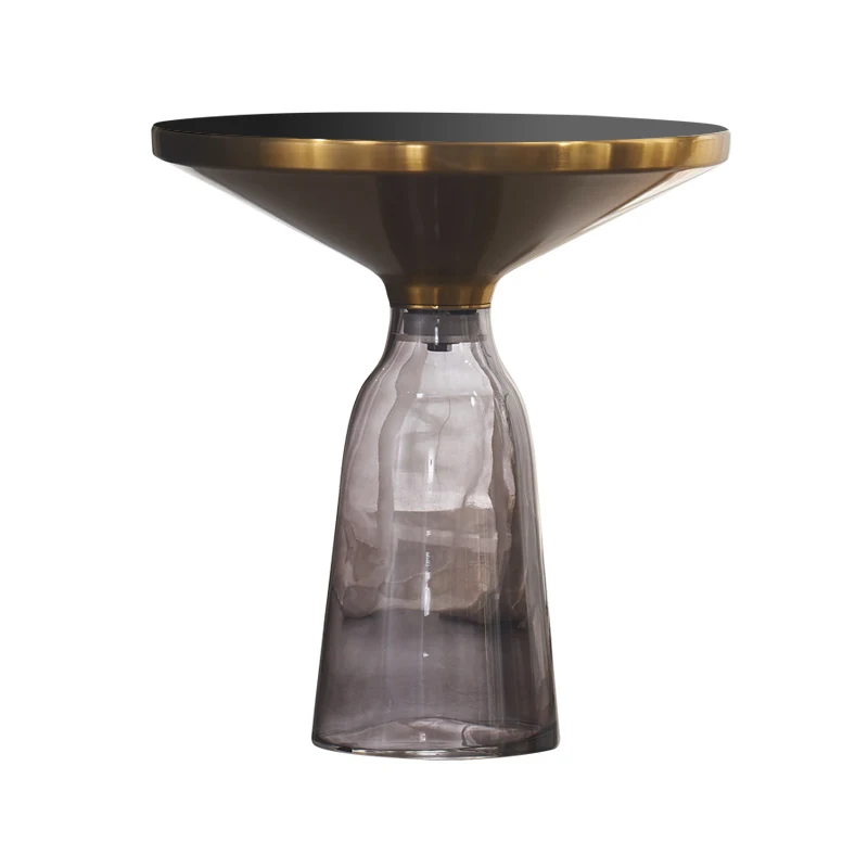 
end coffee table Replica sebastian herkner glass bell table home furniture colourful table 