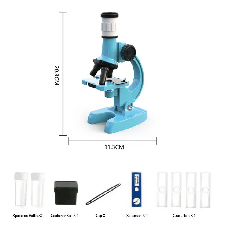 100x-1200x Portable Microscope Magnifying Glass For Kids Education Portable Toy Microscope For Mobile