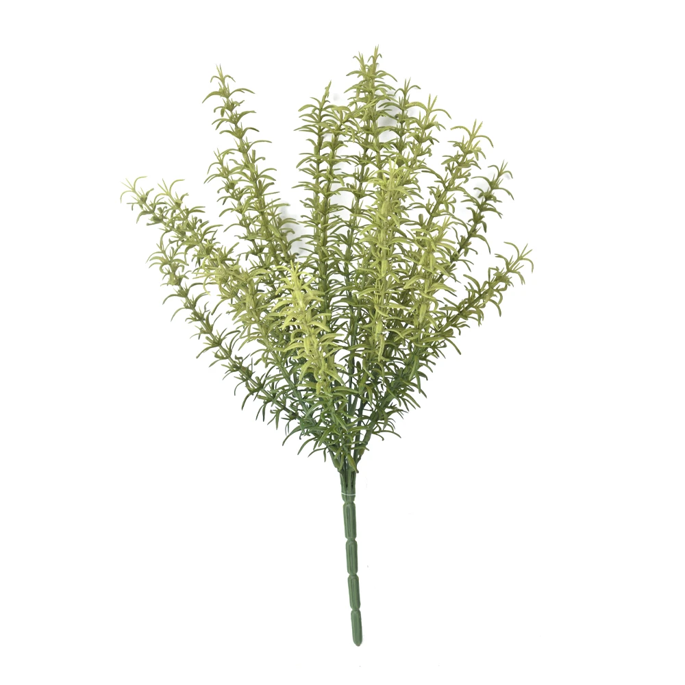 HuiCai factory wholesale faux greenery plants fake ferns artificial leaves hanging 38cm length