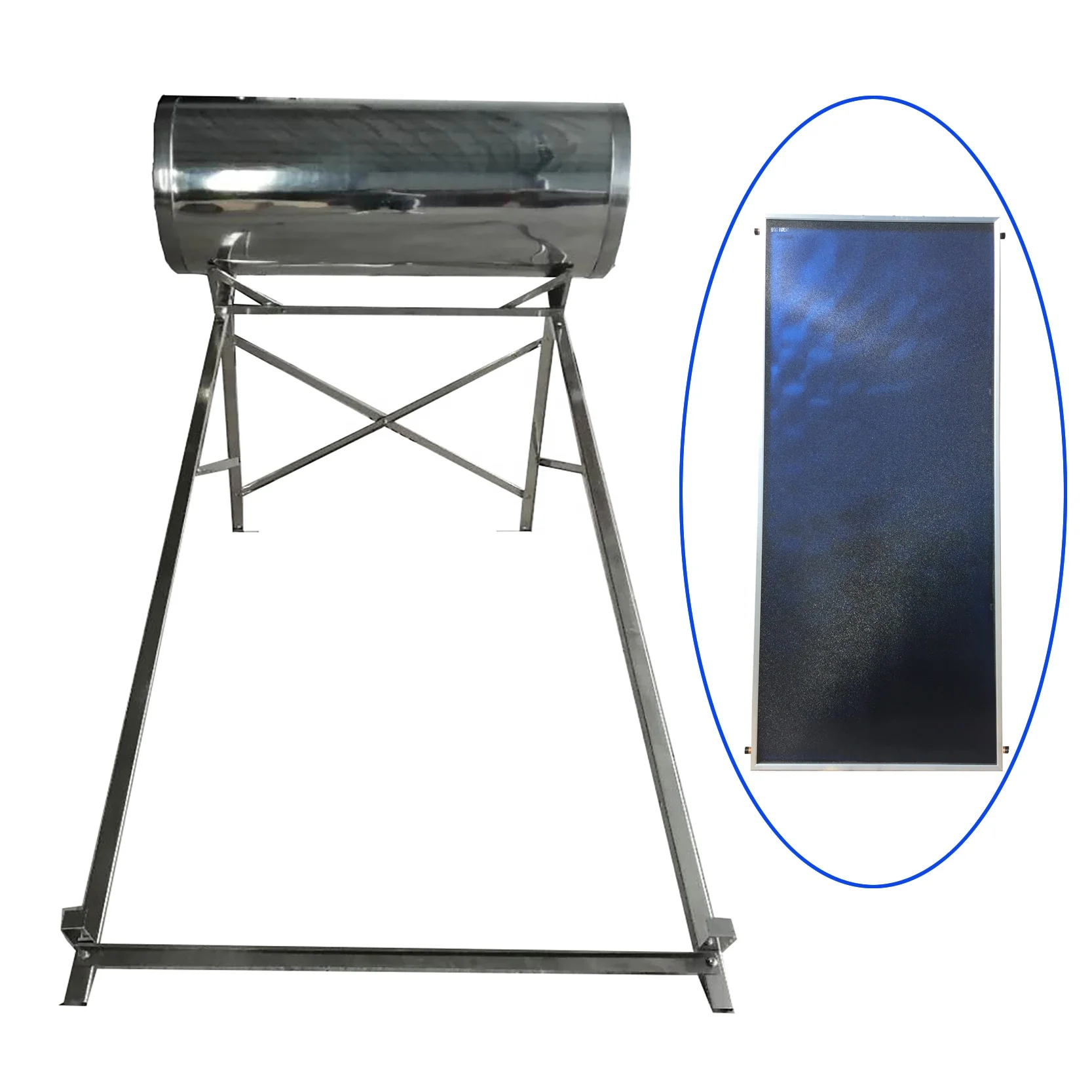 High Efficiency 150L Roof Heating Solar Panels Pressurized System Solar Water Heater