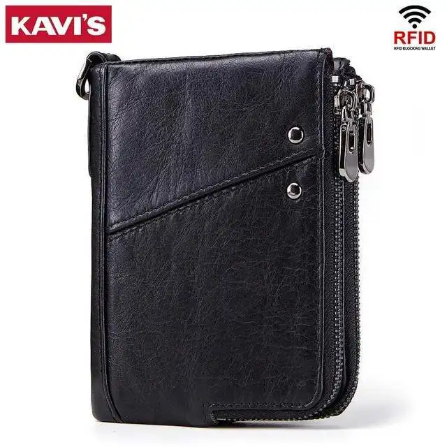2022 New Products Leather and Card Holder Wallet With Men Gift Set Retro Business