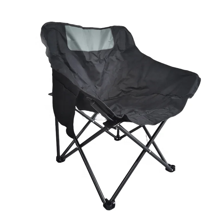 Polar Everest Outdoor Furniture Camping Folding Foldable Table with 4 Moon Chairs For Camping Beach Picnic Travel