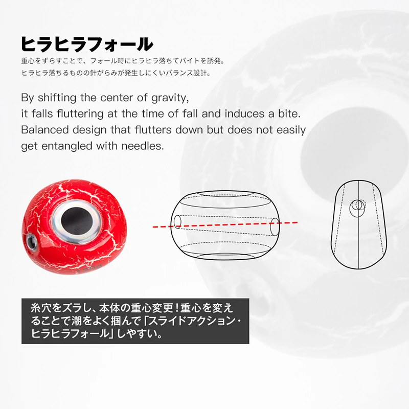 High quality 40g - 120g Sea Inchiku Slider Fishing jigs Luminous Saltwater Kabura snapper jig With Rubbers lure skirts