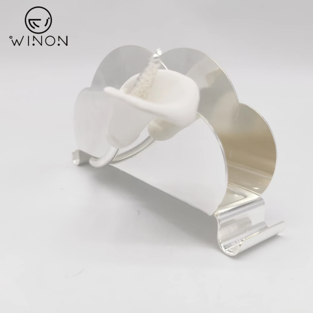 New Launch High Quality Luxury tabledecor Tissue Box Silver Metal Tissue Box Napkins holder For Living Room Bathroom Car