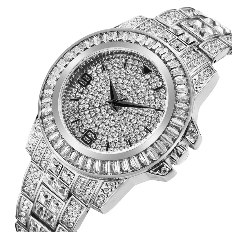 Iced Out Watch Women Luxury Brand gold Full stone Reloj Para Mujer Ladies Watches Online Hip Hop Diamond watches