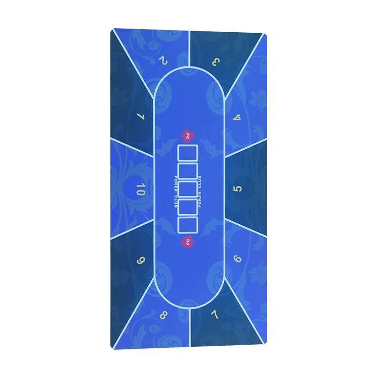 120*60*0.3cm Polyester Rubber Poker Table Games Mat Casino Gambling Tables Mat