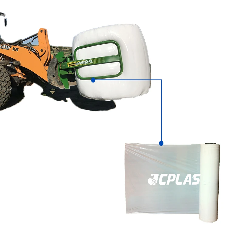 UV Protection Silage wrapping film White Green Black Agriculture forage baling Flim LLDPE 5 layers Silage stretch Film