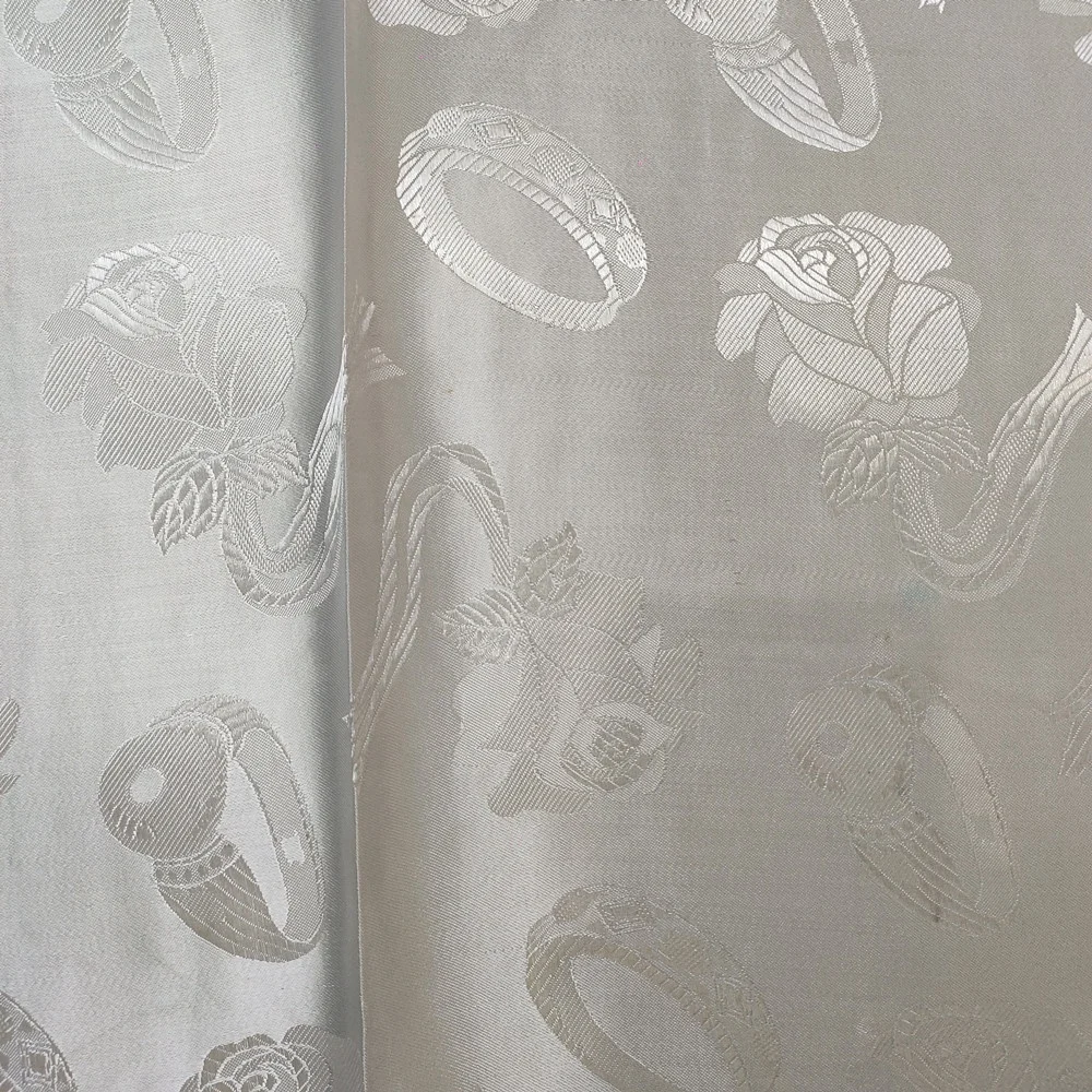 Comfortable touch high quality 100 viscose rayon silk jacquard fabric for garment