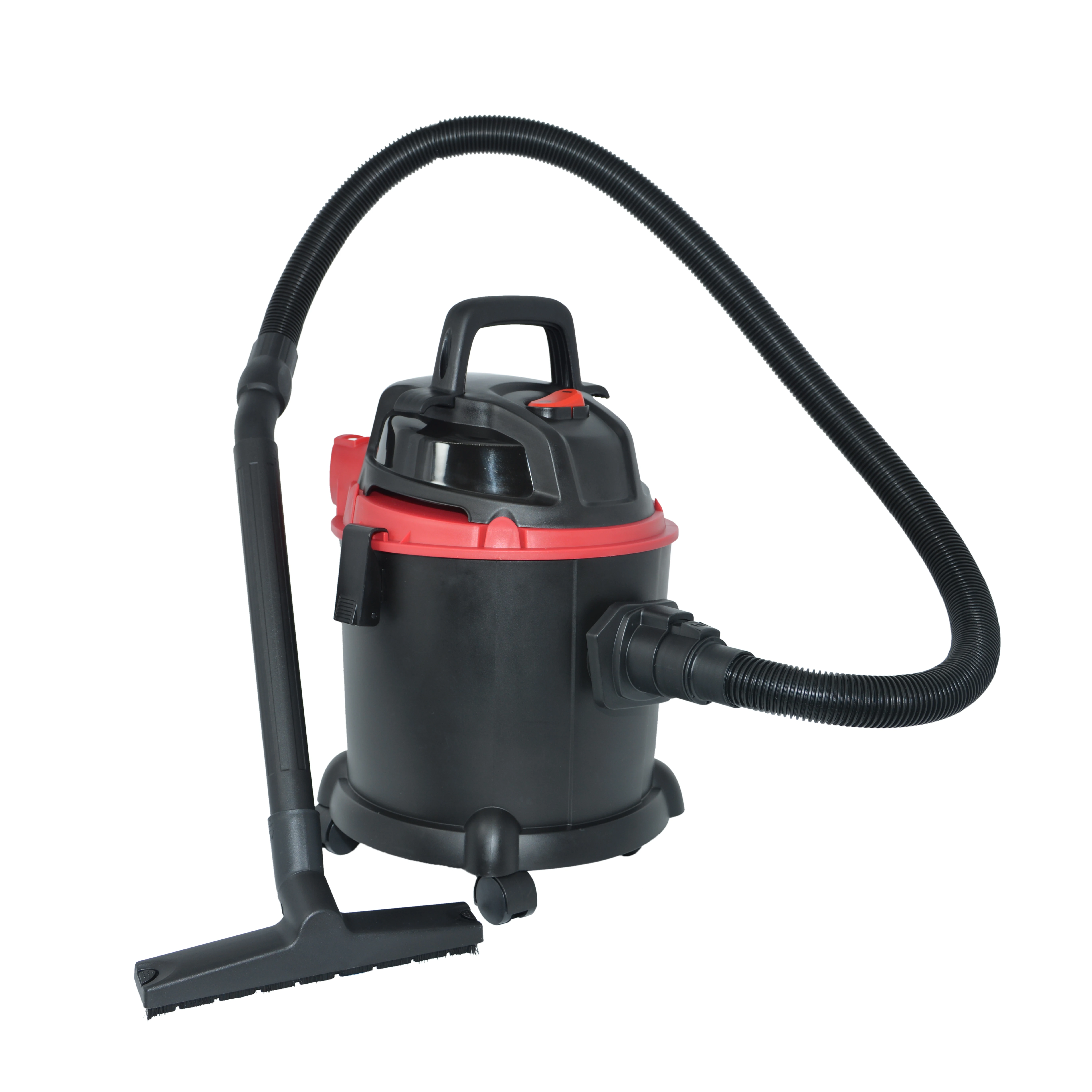 15L plastic wet and dry vacuum cleaner with wet dry function for office and home and car