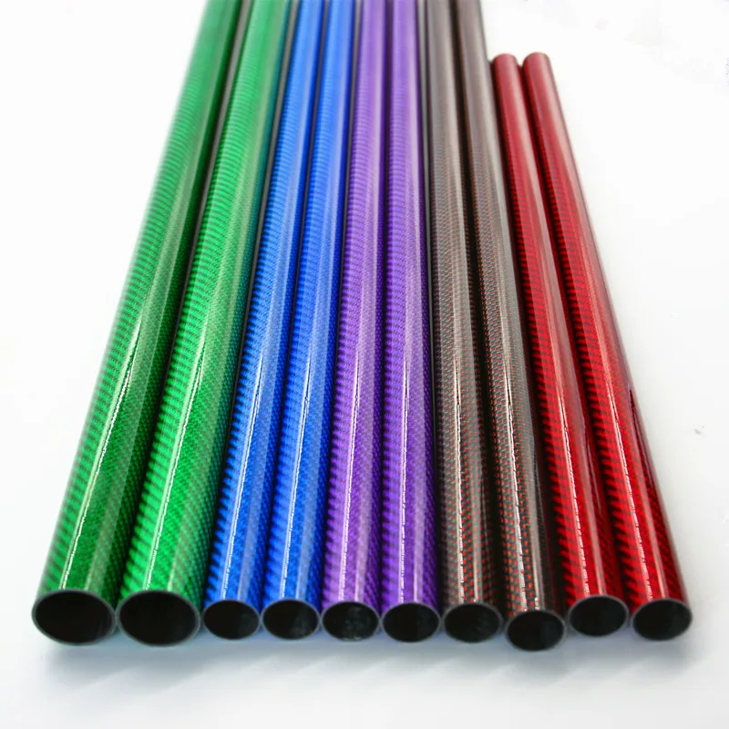 80mm outer diameter and 76mm inner diameter carbon fiber tube 1000mm long with free of mould cost