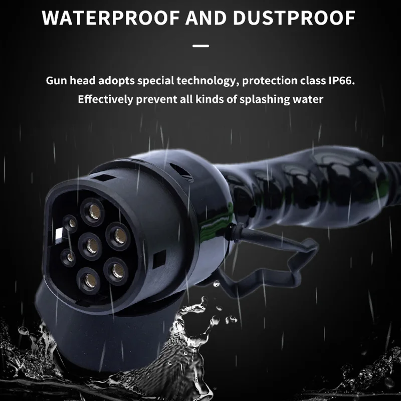 High Quality 16A AC Iec 62196-2 electric car charging station Type 2 Portable ev Charger for Electric Vehicle