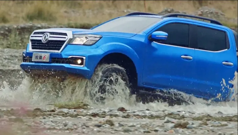 
Best price Dongfeng RICH 6 diesel engine 4WD pickup truck with good quality for sale 
