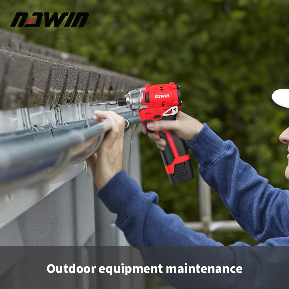 16.8V Cordless Impact Screwdriver Brushless Drill 130N.m China Power Drills 1.5Ah Battery Electric Screwdriver Set