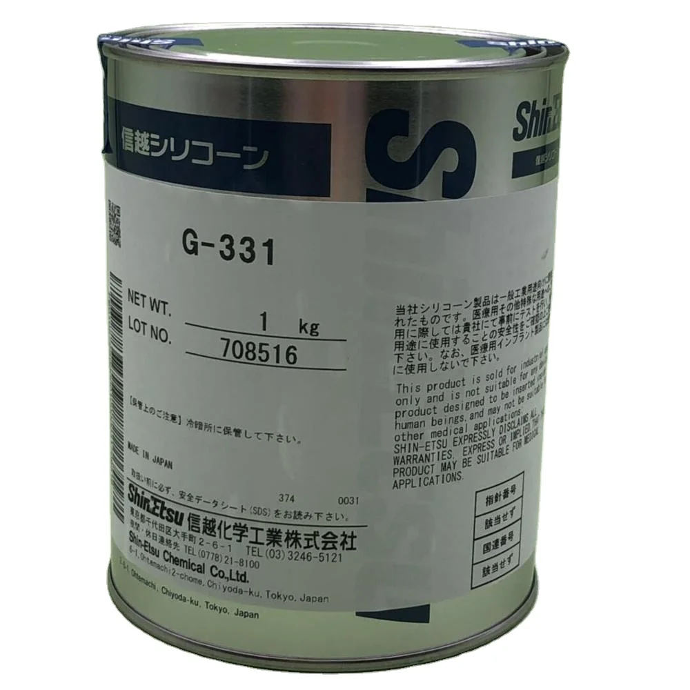 Высококачественная японская силиконовая смазка G331 Shin Etsu действует как клей для крутящего момента и
