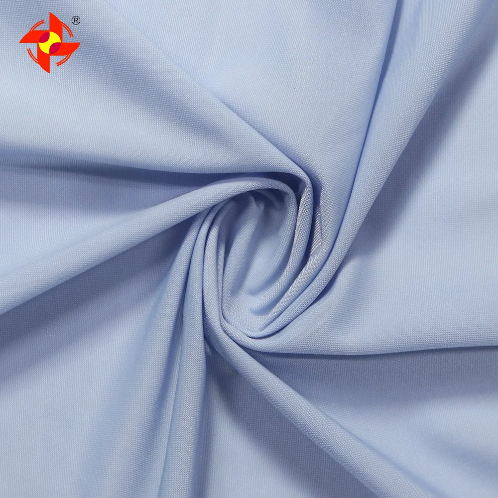 Stock Lot Elastane Upf50+ Cool Ice Silk Quick Drying Supplex Nylon Spandex Sportswear Sun Screen Fabric for Sun protection Shirt