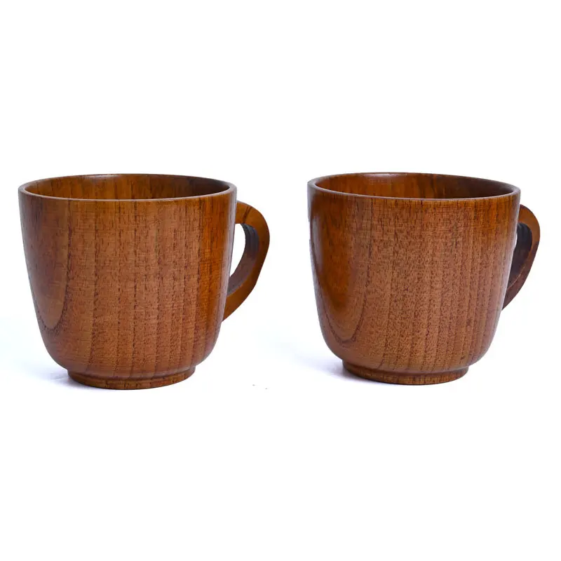 Solid Wood Coffee Cup insulation lovers cup environmental coffee shop creative cup