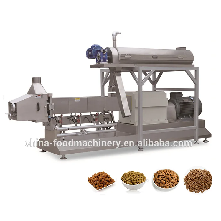 
Factory Price dried wet pet food production line 