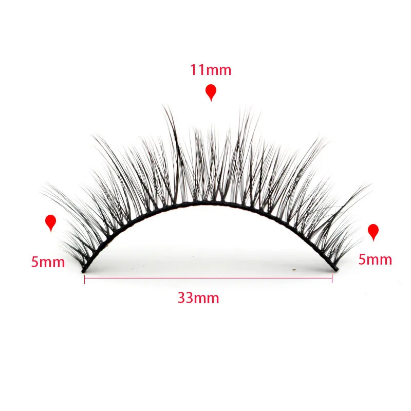 Custom High Quality 3D Mink False Lashes For Natural Volume Comfortable Fit Soft Texture Full Strip Lashes For Glamorous Eyes