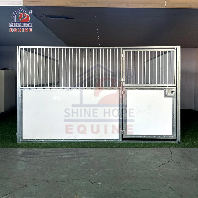 Horse metal box equine equipment Hot dipped galvanized Steel Cheap Portable Horse Stables Stalls