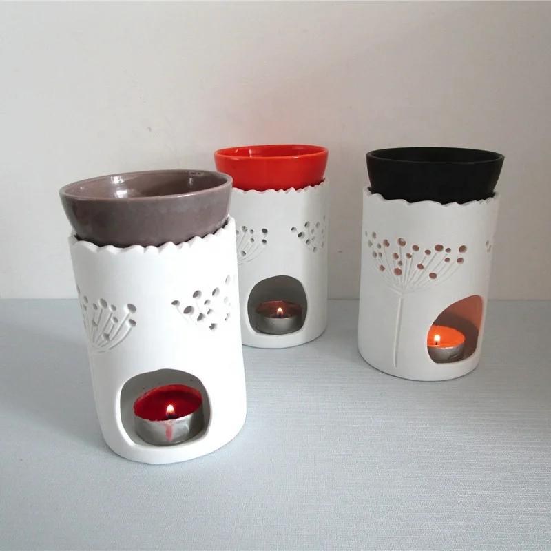 Hot selling Ceramic Essential Oil Burner Candle wax melt warmer
