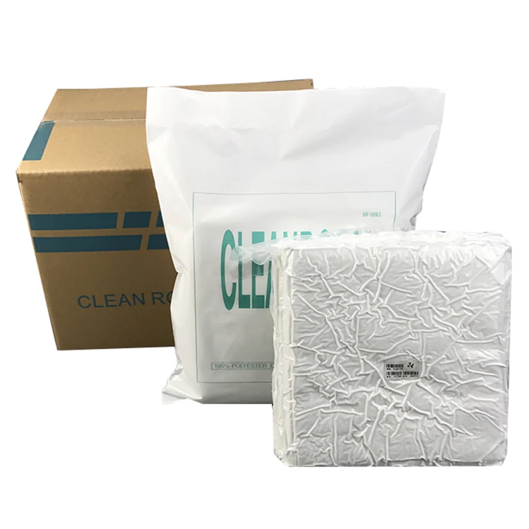 
100% Polyester Wiper Factory-Selling High Quality Disposable Industrial Cleaning Use Lint Free 1009 Wiper Cleanroom 