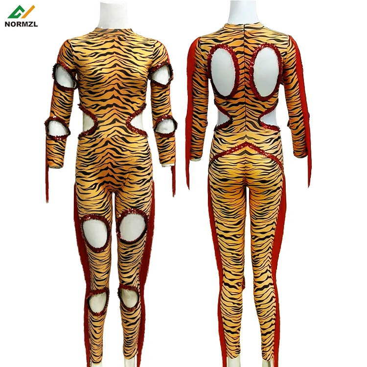 Normzl custom majorette dance uniform with sequins and fringe rhinestone majorette performance dance costume