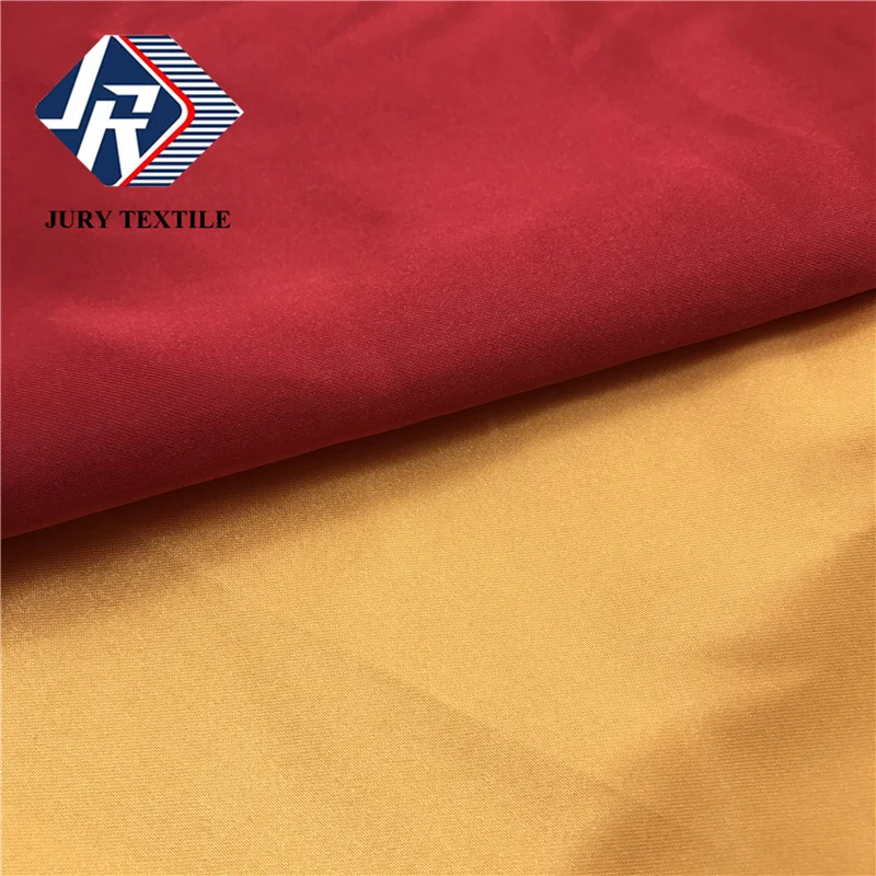 silky shiny soft 100% polyester 75D*150D satin silk Ladies sleepwear dress