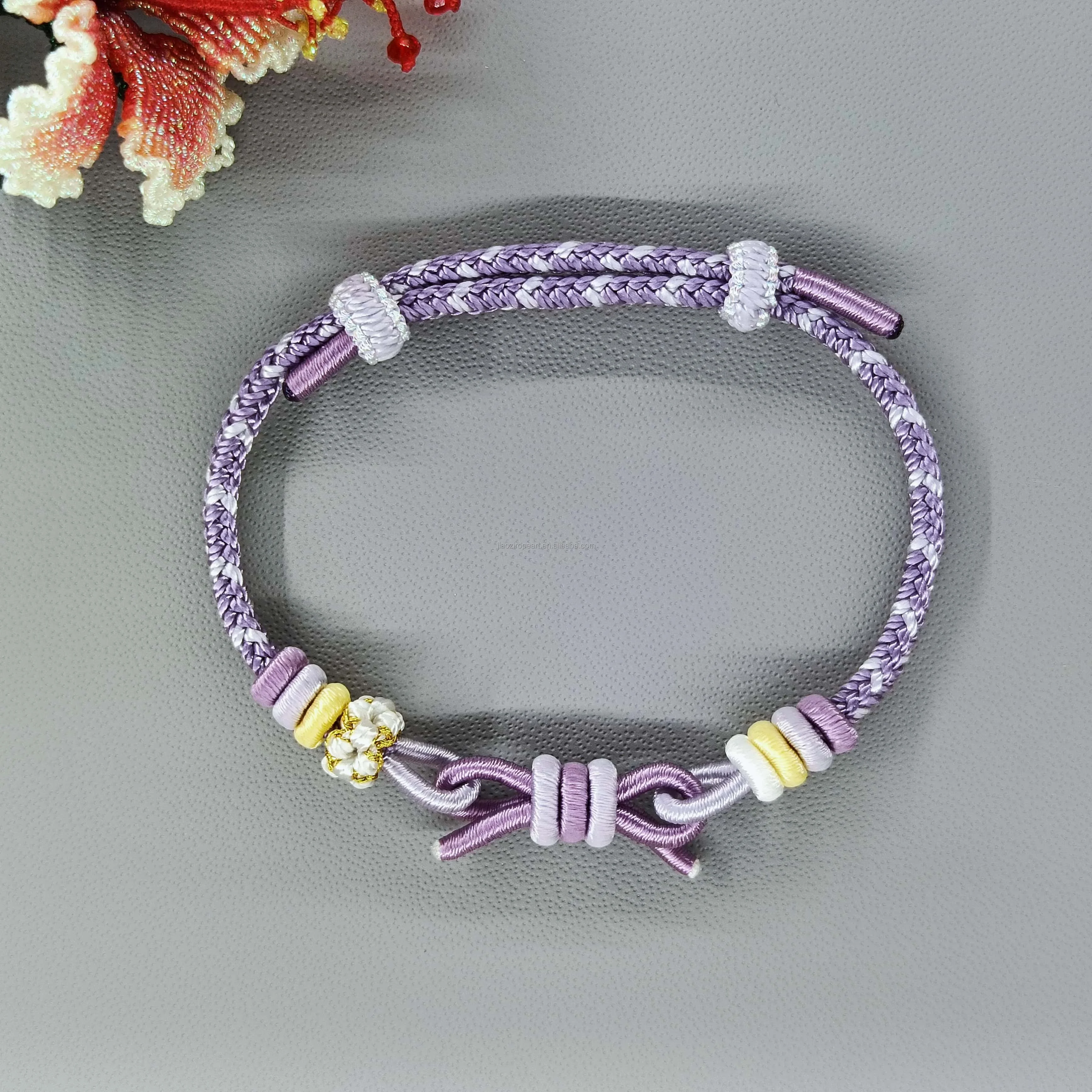 Handmade Eight-Strand Charm Bracelets for Women Chinese Elements New Trendy Fashionable Bangles Unique Gift