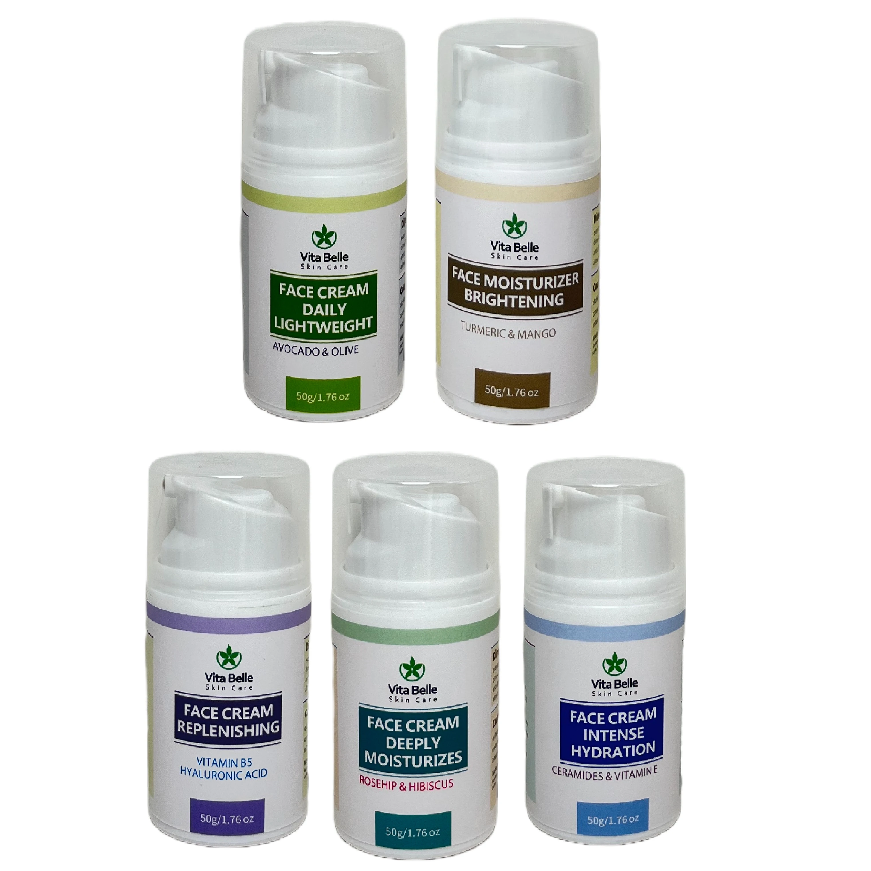 Azelaic Hyaluronic acid Ceramide Retinol Niacinamide Collagen Daily Face Moisturizer Cream