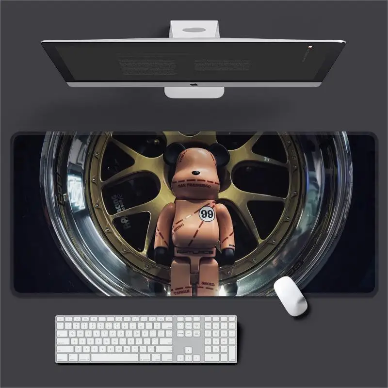 Большие коврики для мыши Bearbrick Instyle игровая мышь резиновые Настольный коврик