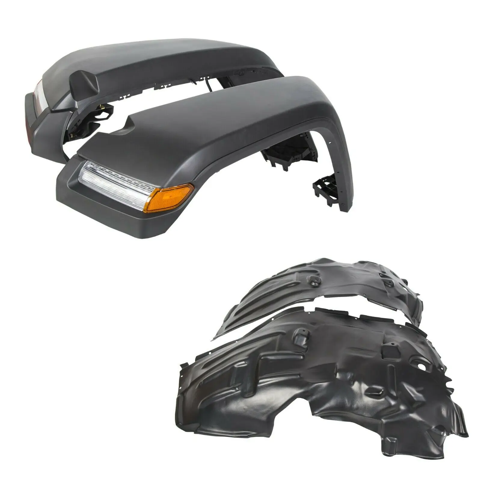 Spedking OEM high top fender flares with light For jeep wrangler 18+ JL Car Offroad 4x4 Auto Accessories