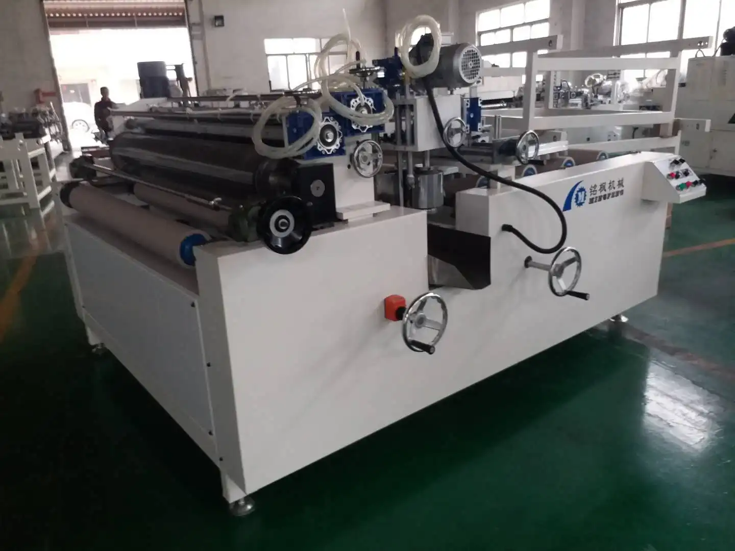 Automatic lacquer spray line wooden door painting machine for woodworking industry